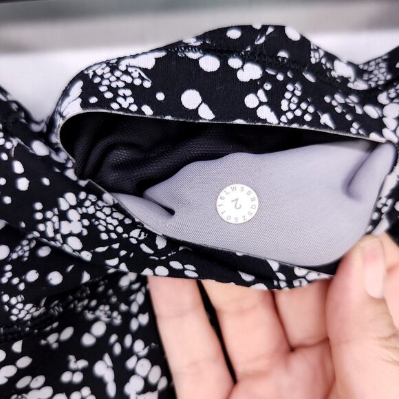 Lululemon Leggings Size 2 Yoga Pants 25" High Waist Polka Dots - Picture 5 of 13